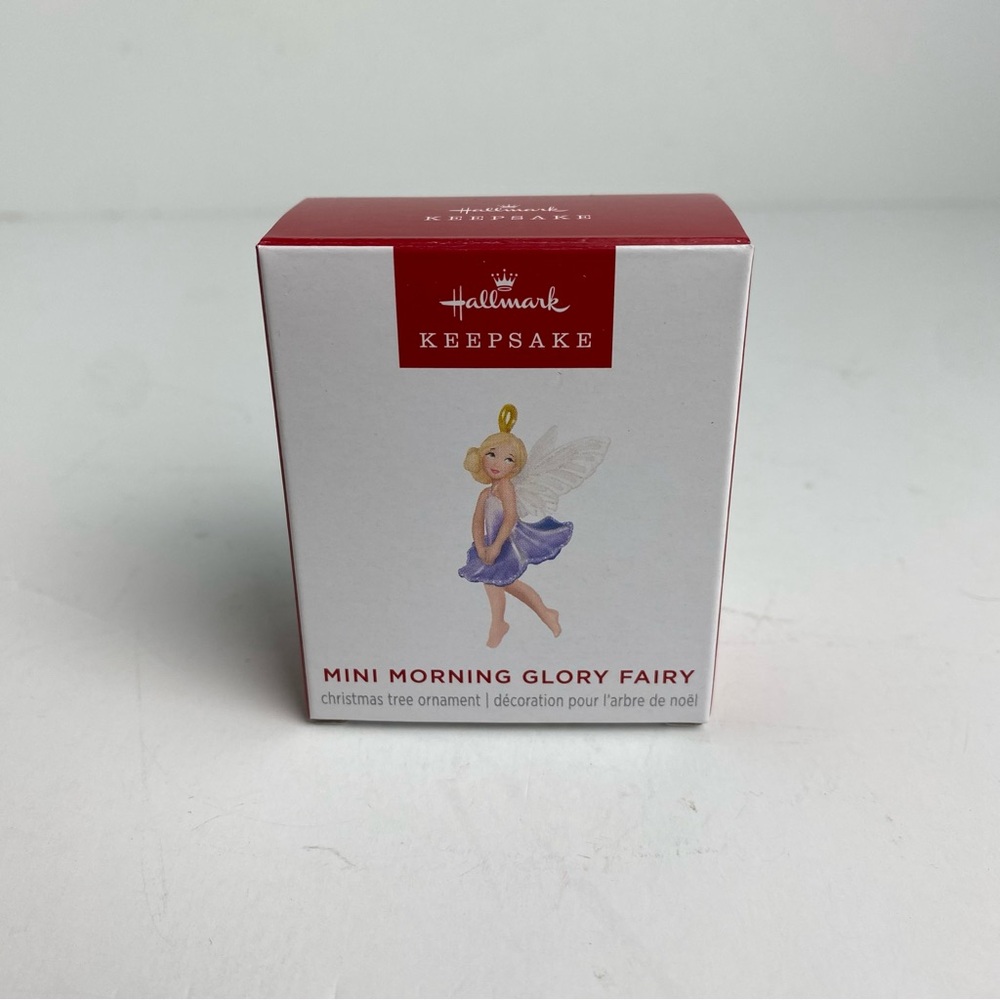 Hallmark 2025 Mini Morning Glory Fairy Miniature Christmas Ornament New
